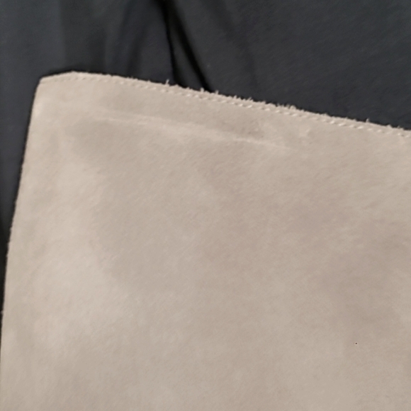 Sole Society Melbourne mushroom over the knee block heel suede leather boots - Picture 6 of 9